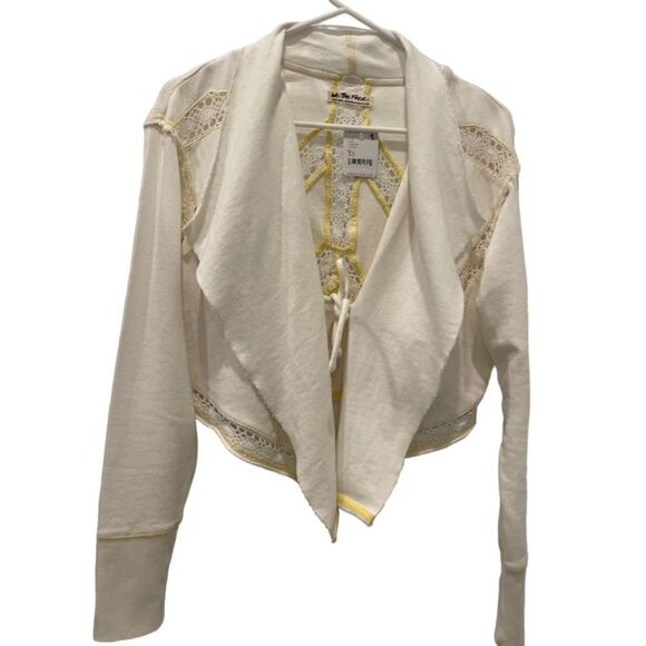 Free People Lost Cause Front Tie Cardigan Size XS - Picture 4 of 13